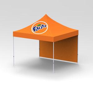 CORT PUBLICITAR 3.0×3.0 M - 1 PERETE