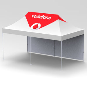 CORT PUBLICITAR 3.0×6.0 M - 1 PERETE