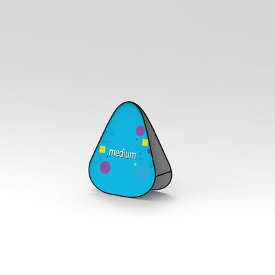 pop up banner triunghi