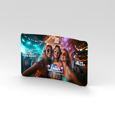 pop up textil CURB 5.0 M