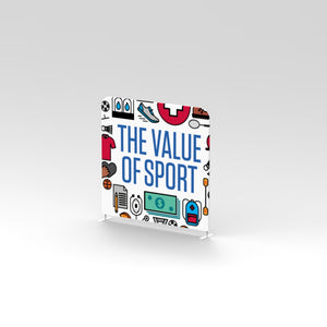 pop up textil DREPT 2.0 M