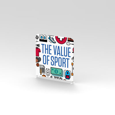 pop up textil DREPT 2.0 M