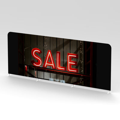 pop up textil DREPT 9.0 M