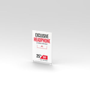 pop up textil DREPT “BUGET” 1.0 M