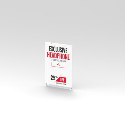 pop up textil DREPT “BUGET” 1.0 M