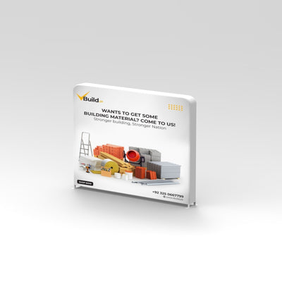 pop up textil DREPT VOLUM 3.0 M