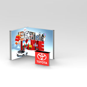 STAND LED PRO - TEXTIL LUMINOS 2X3M