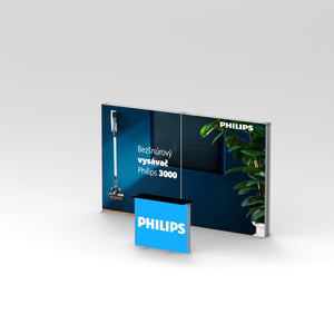 STAND LED PRO - TEXTIL LUMINOS 4M